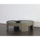 Brunetto 55 X 15 inch Ash Grey Coffee Table, Large